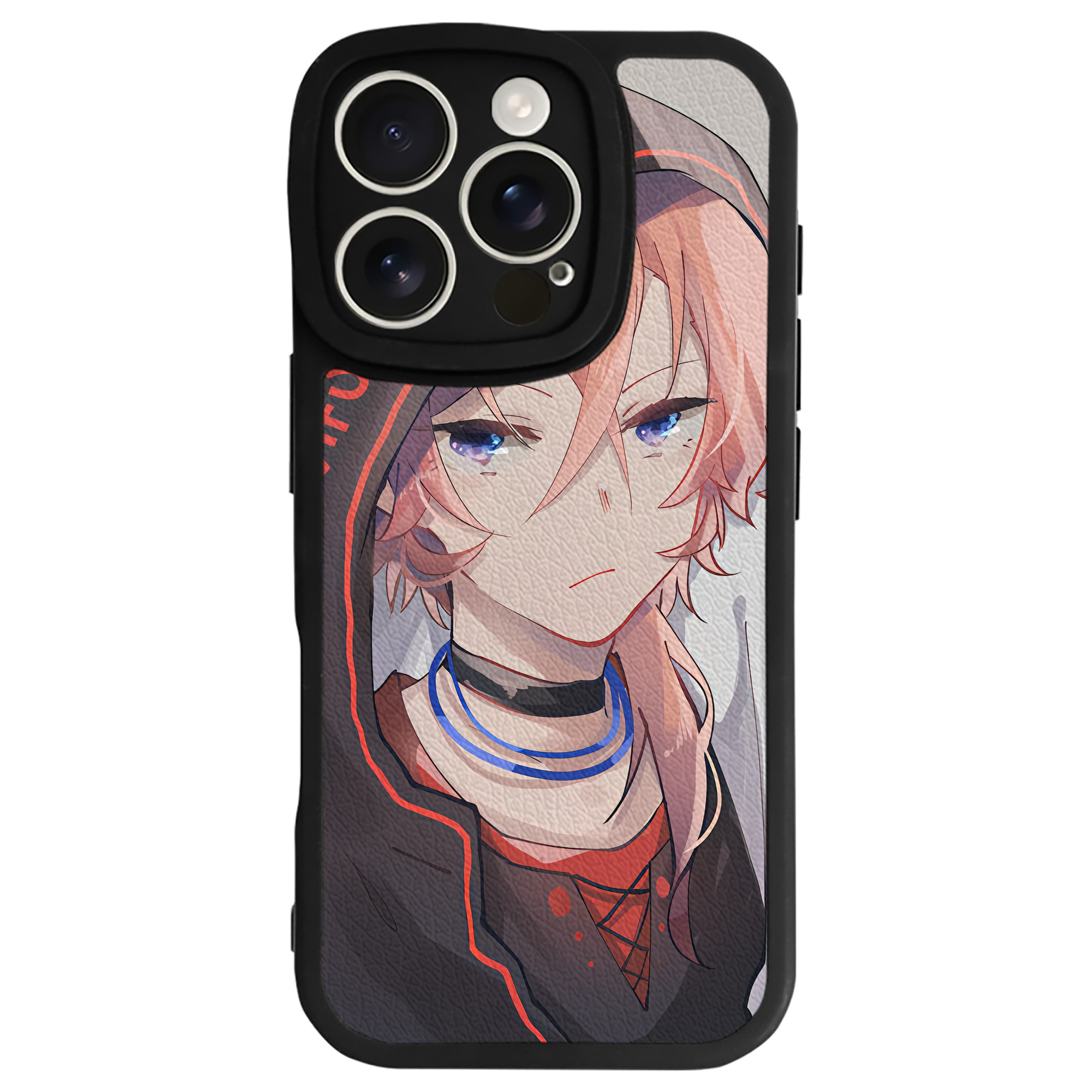 （画像用） 文豪ストレイドッグス Bungo Stray Dogs 【iPhone 16シリーズ対応】シリコンスマホケース（レザー調） 材質：シリコン